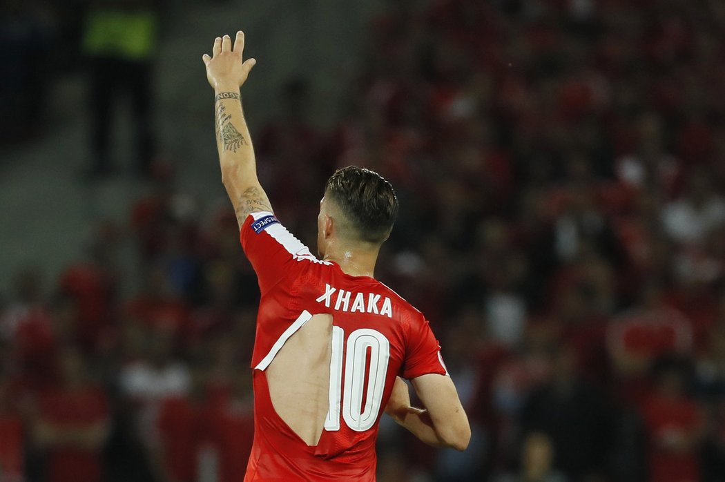 Švýcar Granit Xhaka se hlásí o výměnu dresu