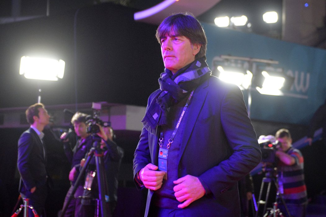 Německý trenér Joachim Löw na losování EURO 2020