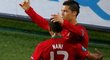 Nani a Cristiano Ronaldo, dva největší tahouni portugalsé ofenzivy na EURO 2012