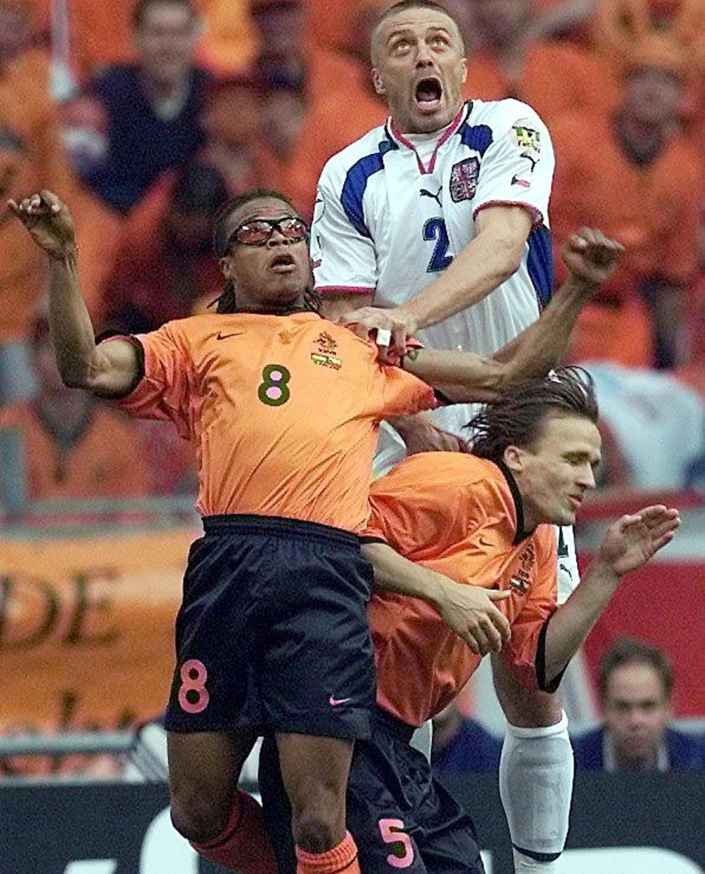Nekompromisní Tomáš Řepka na Euro 2000