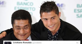 Smutný Cristiano Ronaldo truchlí po smrti Eusébia: Je věčný!