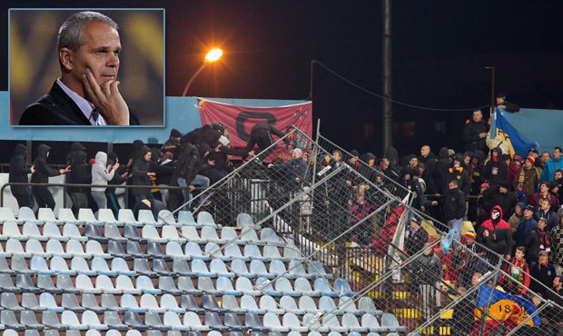 Trenér Sparty Vítězslav Lavička byl z chování fanoušků klubu hodně zklamaný