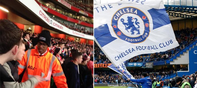 Fanoušek Arsenalu přišel kvůli stání na tribuně o lístek. Problémy měl další příznivec také na stadionu Chelsea.