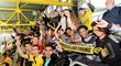 220 uprchlíků vyrazilo na zápas Dortmundu v Evropské lize