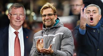 Ferguson o trenérech: Na Kloppovi ocenil bílé zuby, zastal se Mourinha