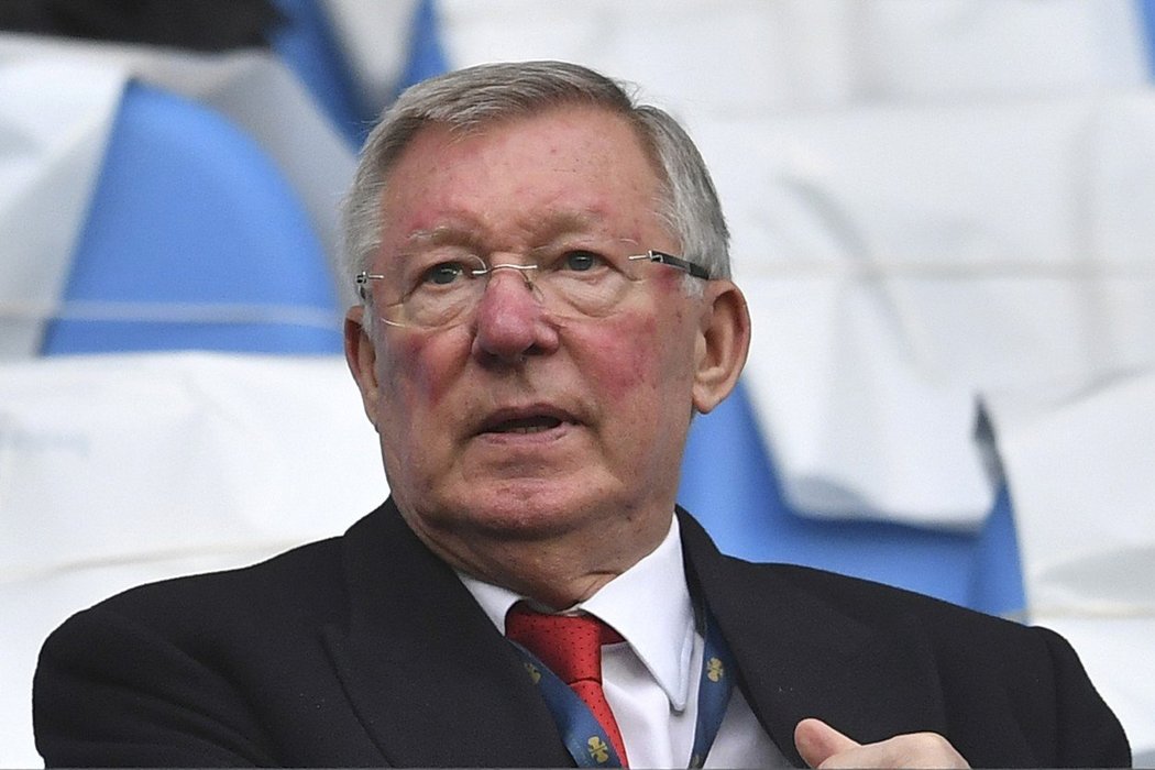 Legendární trenér Manchesteru United Alex Ferguson