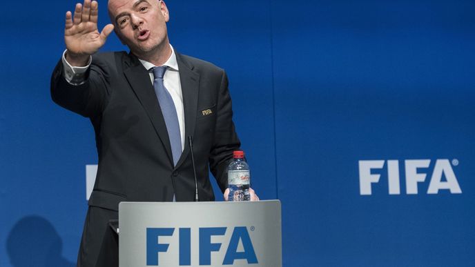 Šéf FIFA Gianni Infantino