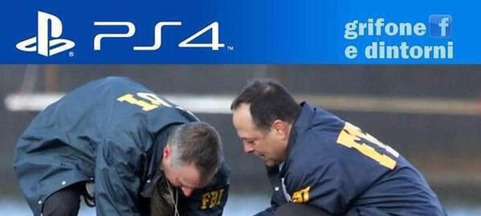 Další verze počítačové hry. Na obalu se Seppem Blatterem, kterého zatýkají agenti FBI.