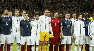 Silná chvíle ve Wembley! Francouzskou hymnu zpívali i Angličané