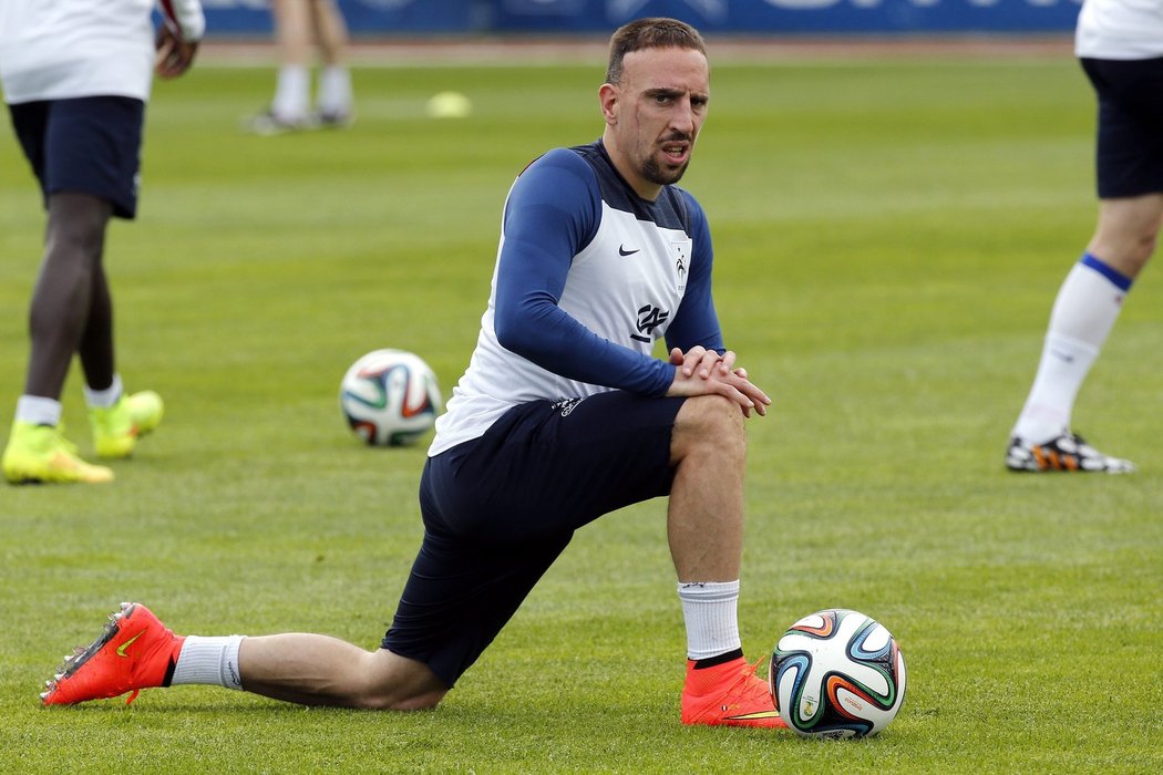 Franck Ribéry kvůli zranění o účast na MS přišel