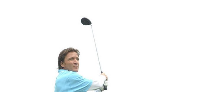 Vladimír Šmicer patřil mezi fotbalisty k nejlepším golfistům