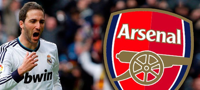 Dosud střílel góly za Real Madrid, od příští sezony by Gonzalo Higuaín měl obléct dres londýnského Arsenalu.