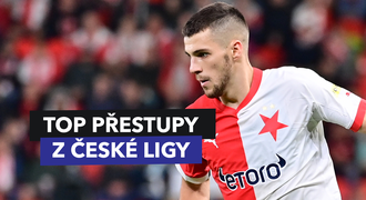 TOP přestupy z Česka: Jurásek za 334 milionů, podle ceny vládne Souček TOP přestupy z Česka: Jurásek za 334 milionů, podle ceny vládne Souček