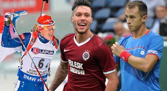 Nabitý televizní víkend: Jak vidět biatlon, fotbal, tenis a atletiku?