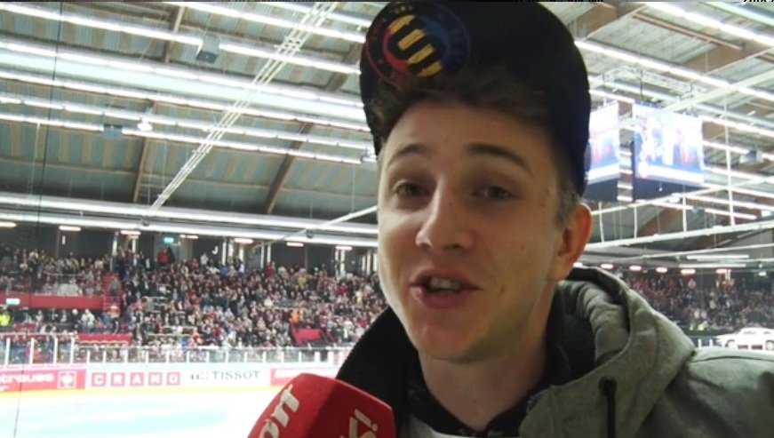 Jakub Štáfek na finále hokejové Ligy mistrů ve Švédsku
