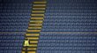 Prázdné tribuny na stadionu San Siro při zápase Interu Milán se Spartou