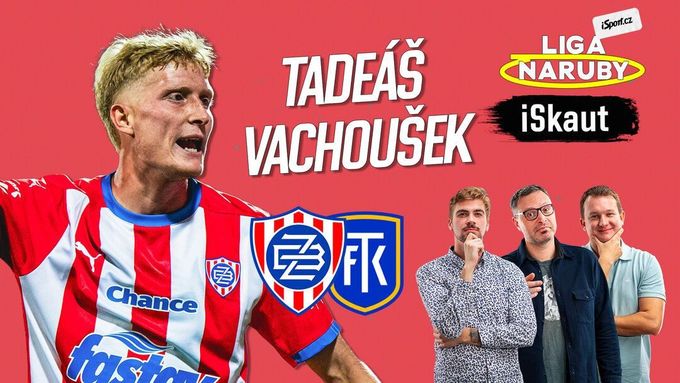 Mladá hvězda Zbrojovky: charakterní Vachoušek nevypíná, navíc hrozí skrytou zbraní Mladá hvězda Zbrojovky: charakterní Vachoušek nevypíná, navíc hrozí skrytou zbraní