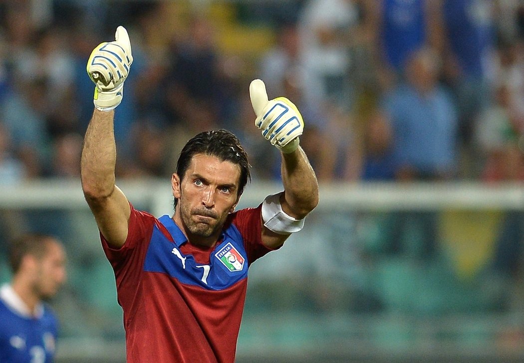 Brankář Gianluigi Buffon znovu potvrdil svoji výjimečnost