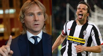 Del Piero chtěl Nedvědovu pozici v Juventusu: Z kámoše je nepřítel!