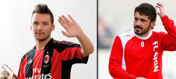 Na rozlučku Marka Jankulovskiho dorazí i jeho někdejší spoluhráč z AC Milán Gennaro Gattuso