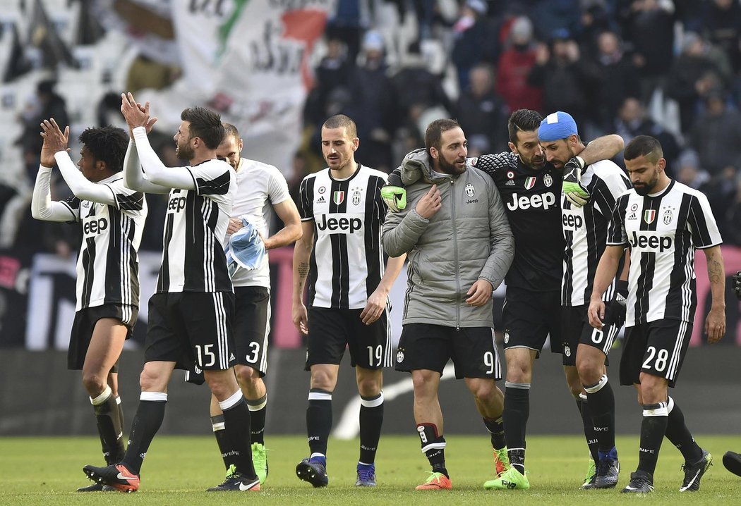 Fotbalisté Juventusu doma proti Neapoli nezaváhali