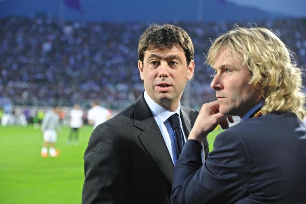 Andrea Agnelli i Pavel Nedvěd skončili ve vedení Juventusu