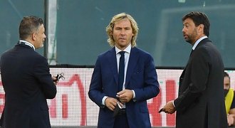 Co dál v Juventusu? Nedvěd má jasno o osudu Ronalda a trenéra Pirla