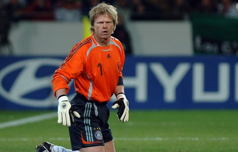 Oliver Kahn v dresu německé reprezentace