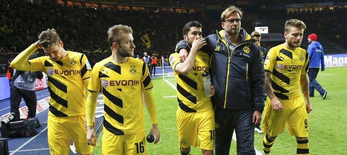 Trenér Dortmundu Jürgen Klopp je rád, že rok 2014 už končí