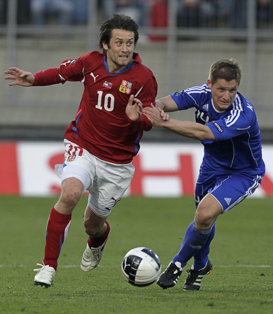 Tomáš Rosický v akci