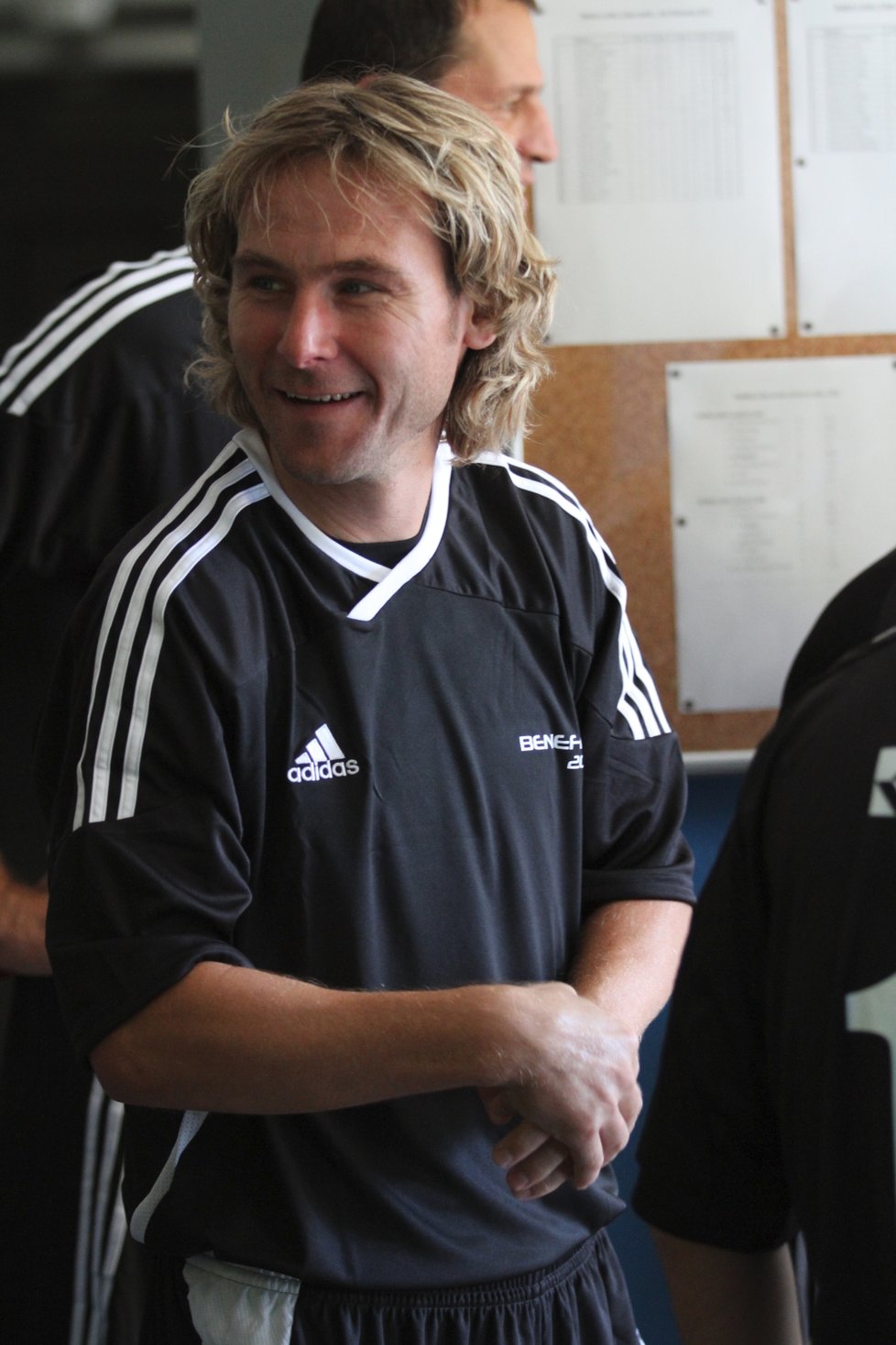 Pavel Nedvěd hrál v Hodoníně už v roce 2012.