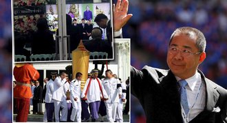 Thajsko v slzách, honosný pohřeb majitele Leicesteru: Tělo uložili do obří zlaté urny!