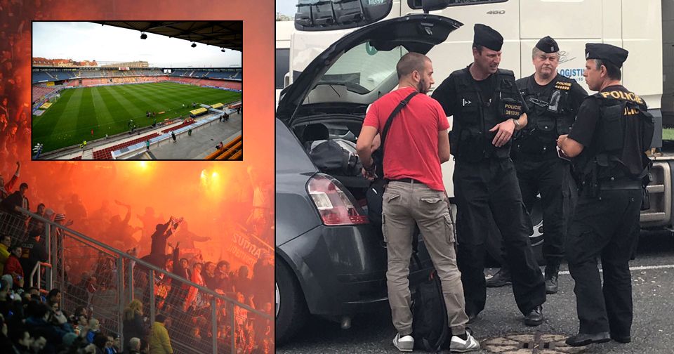 Na Letné se utká fotbalová Sparta a tým ze Srbska. Policie očekává problémy s agresivními fanoušky.