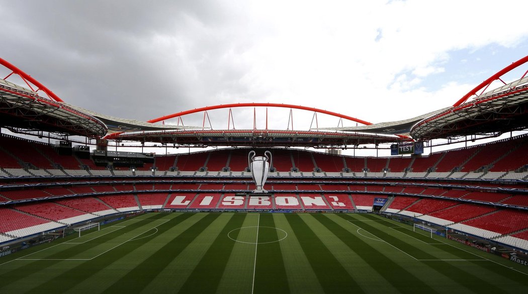 Finále Ligy mistrů letos hostí stadion Benfiky Lisabon