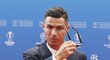 Hvězdný Cristiano Ronaldo před losem Ligy mistrů
