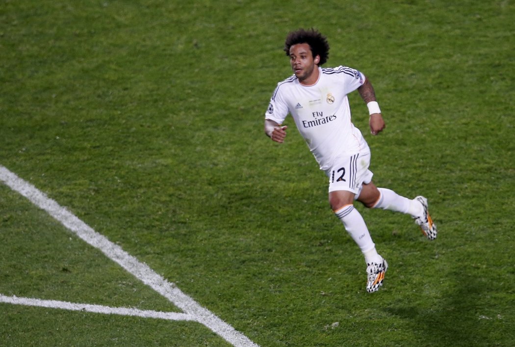 Jeden z gólů Realu Madrid vstřelil Marcelo