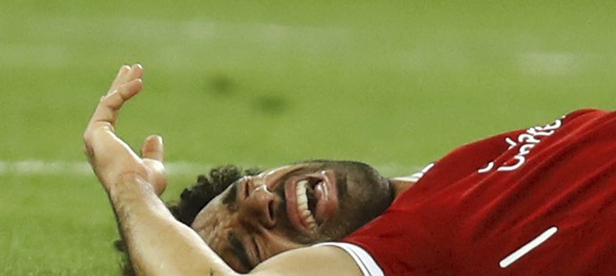 Mohamed Salah musel odstoupit už v prvním poločase finále Ligy mistrů