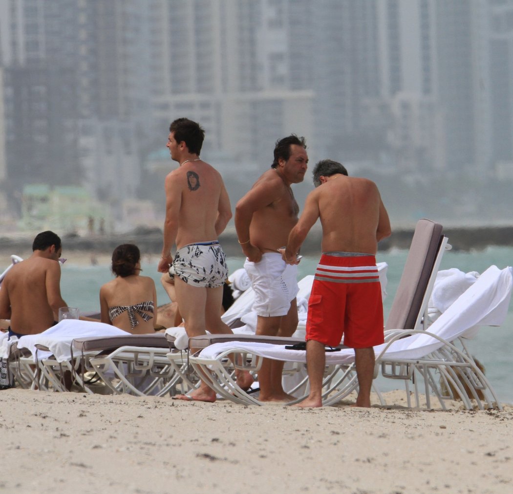 Lionel Messi dal v Miami na odiv krom tetování i zajímavě střižené plavky