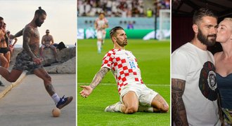 Miláček Chorvatů Livaja: cigára, karty, starší žena a drsná hra na plácku Miláček Chorvatů Livaja: cigára, karty, starší žena a drsná hra na plácku
