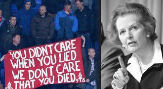 Čarodějnice Thatcherová je mrtvá! Tak slavili fanoušci Liverpoolu