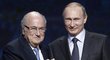 Ruský prezident Putin: Blatter si zaslouží za řízení FIFA Nobelovu cenu