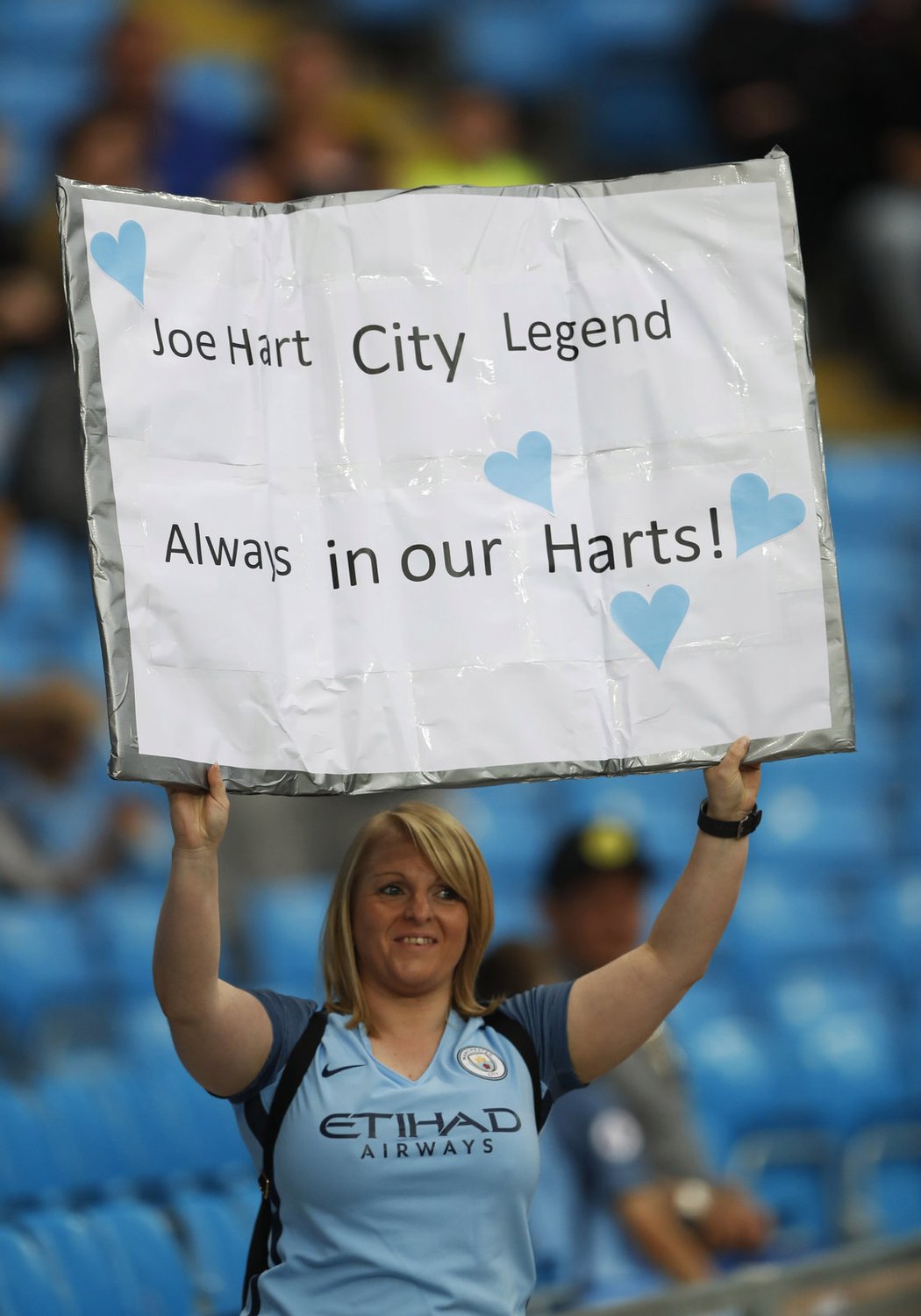 Tato fanynka Manchesteru City má jasno: Joe Hart je klubová legenda!