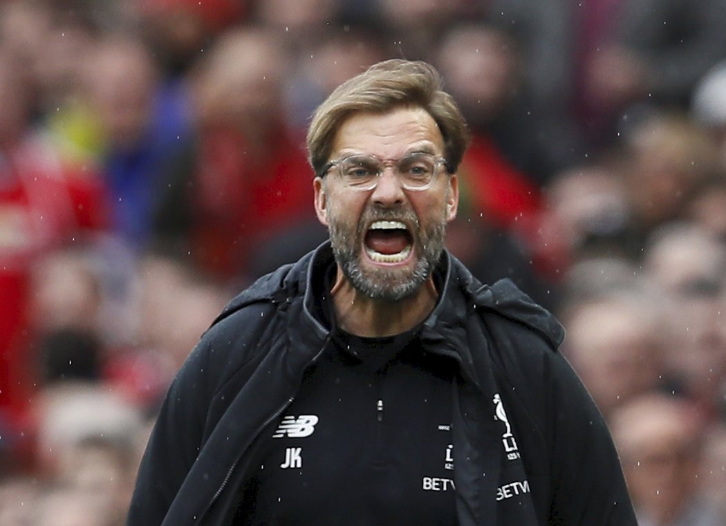 Emotivní kouč Liverpoolu Jürgen Klopp