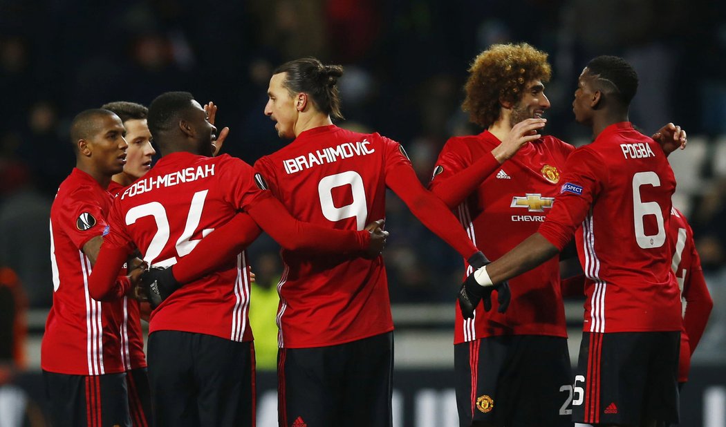 Fotbalisté Manchesteru United potvrdili postup ze skupiny Evropské ligy