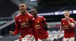 Fotbalisté Manchesteru United porazili Tottenham 3:1