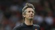 Brankář Edwin van der Sar je pořád ve formě