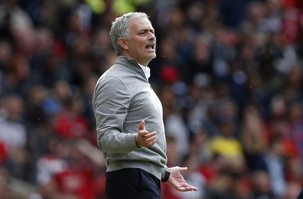 Trenér Manchesteru United José Mourinho