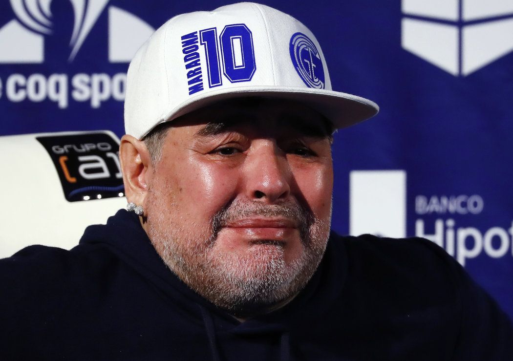 Tak vypadal Diego Maradona v roce 2019