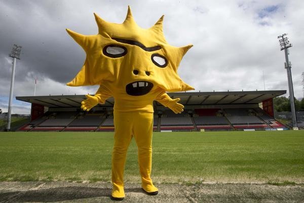 Nový maskot skotského klubu Partick Thistle k sobě přitáhl oprávněně pozornost