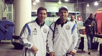 Zamíří Messi do City? Chci ho přesvědčit, říká kamarád Agüero